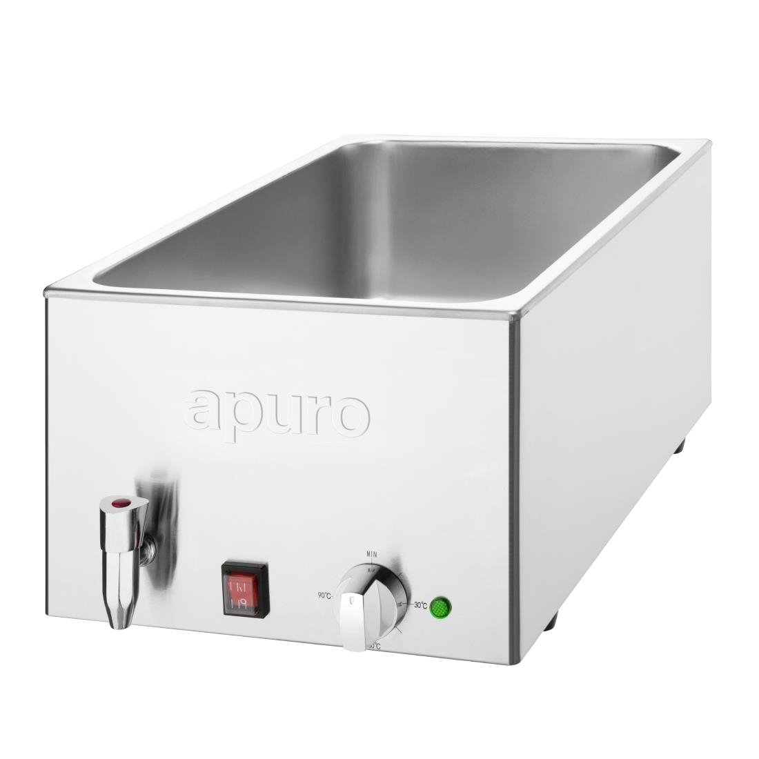 Apuro Bain-Marie with Tap without Pans