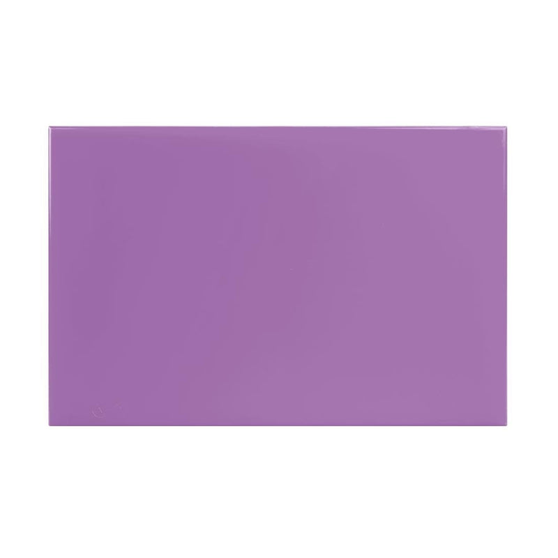 Hygiplas Anti-bacterial High Density Chopping Board Purple - 450x300x10mm