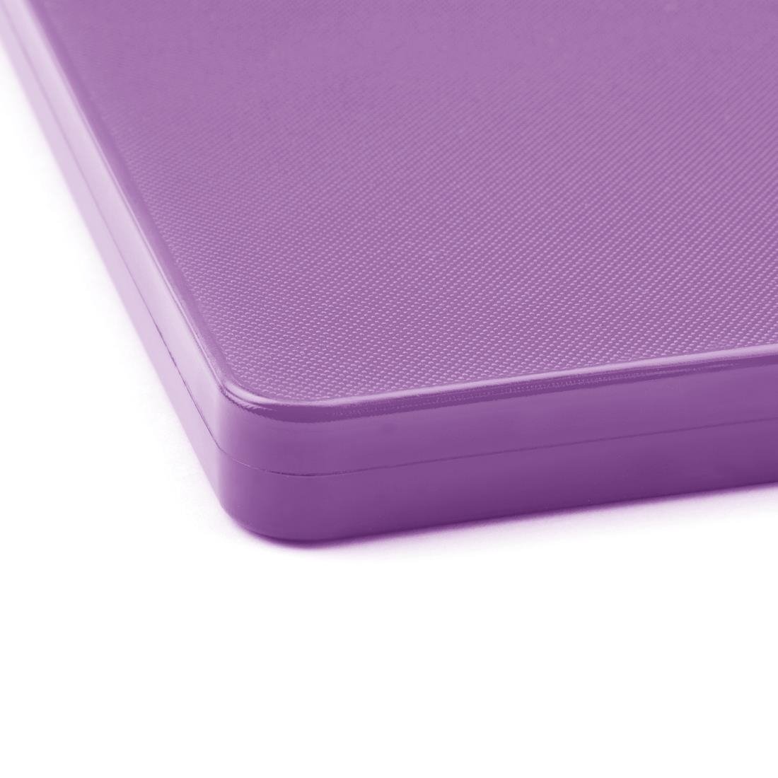 Hygiplas Low Density Chopping Board Purple - 300x450x20mm