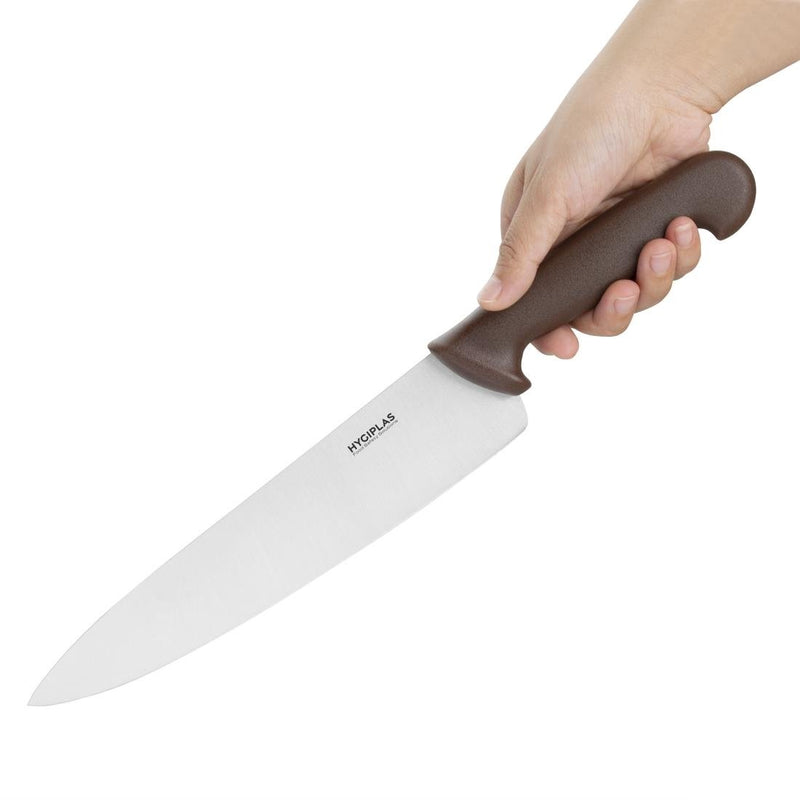 Hygiplas Cooks Knife Brown 254mm