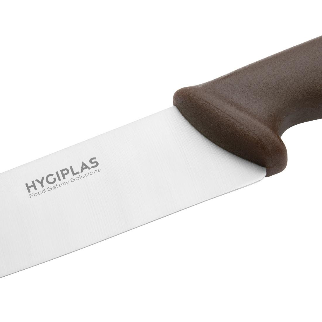 Hygiplas Cooks Knife Brown 254mm - FX111