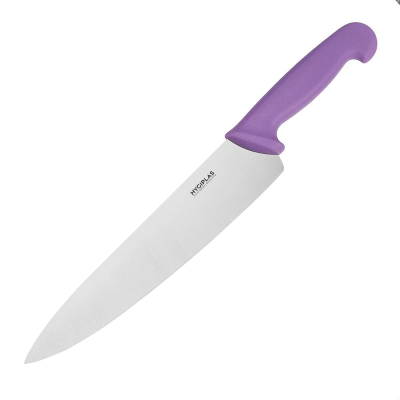 Hygiplas Cooks Knife Purple 254mm