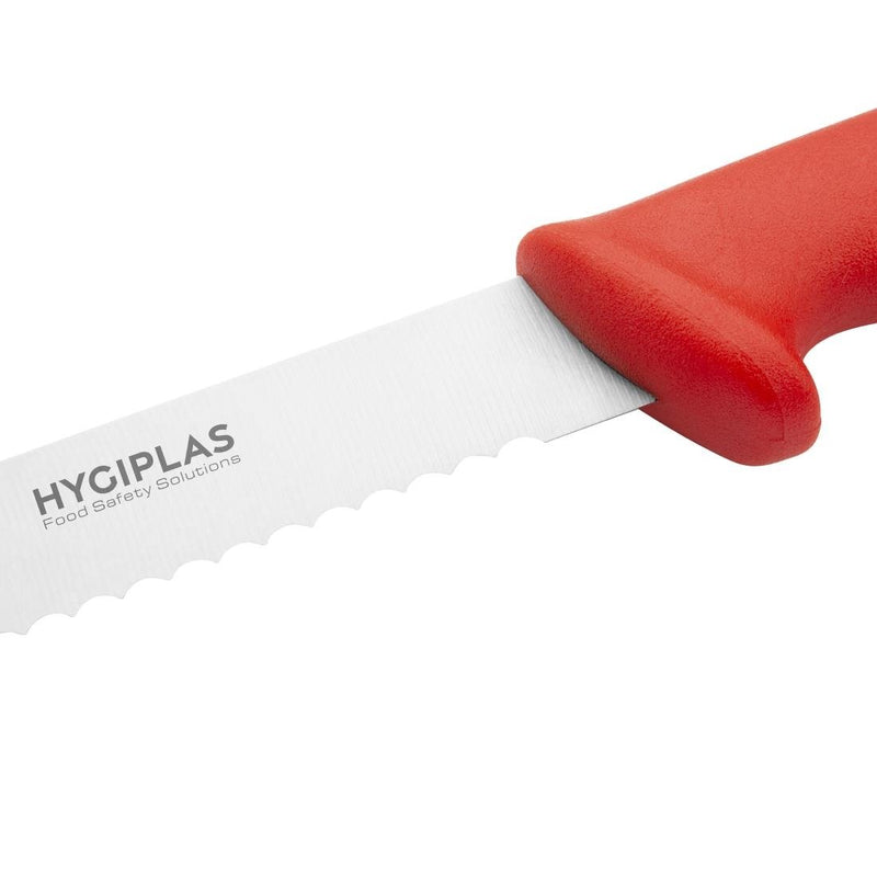 Hygiplas Slicer Serrated Red 300mm