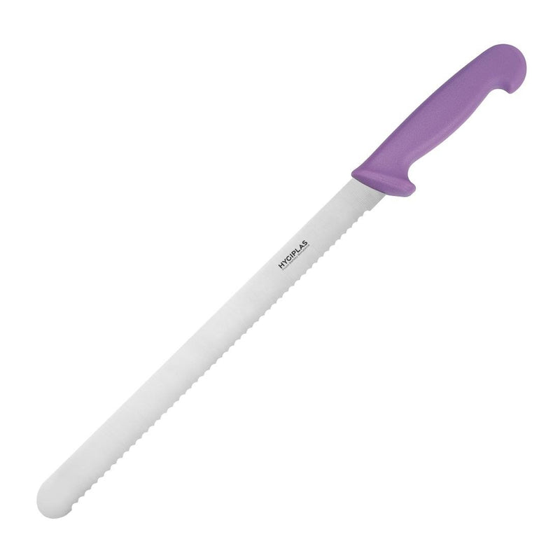 Hygiplas Slicer Serrated Purple 300mm