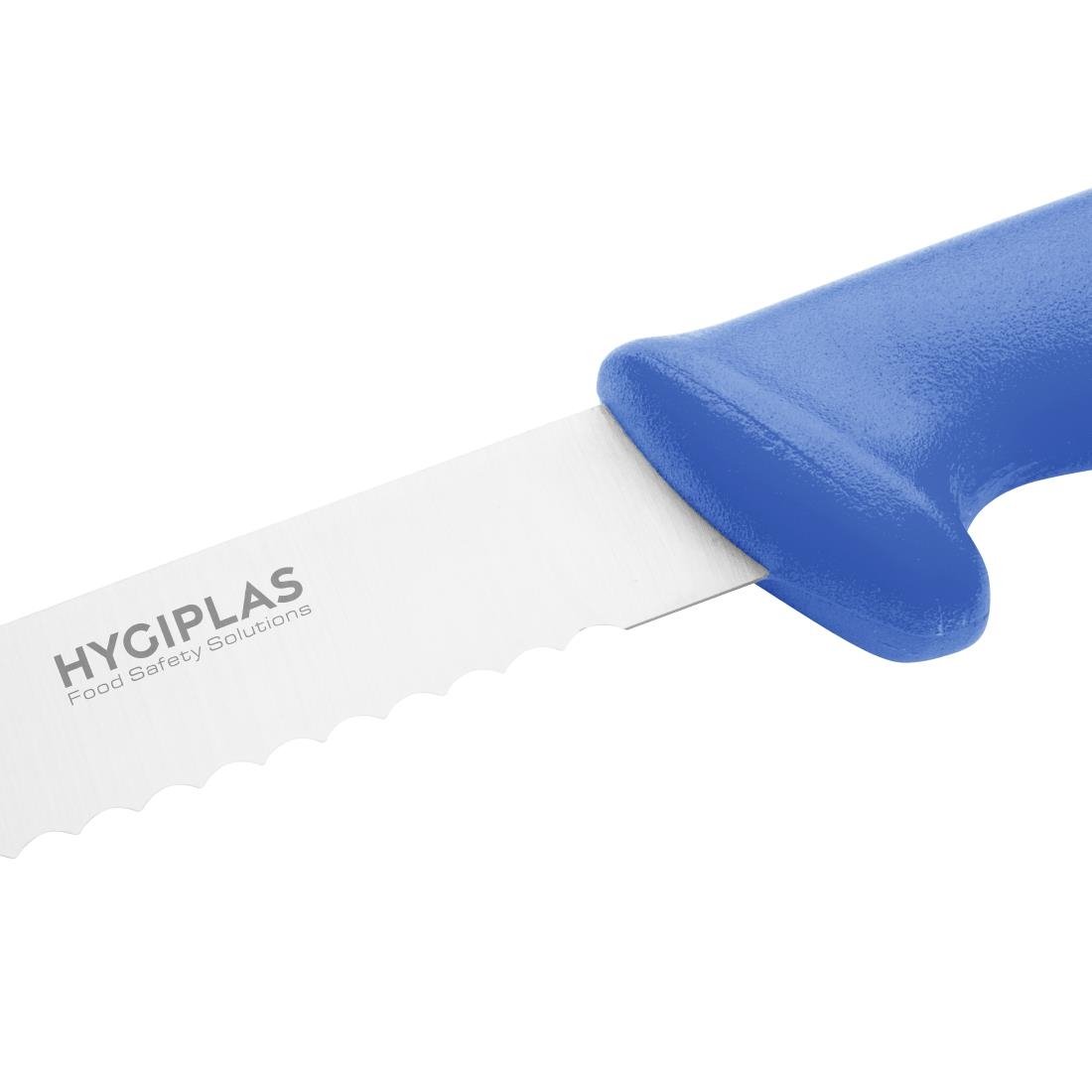 Hygiplas Slicer Serrated Blue 255mm