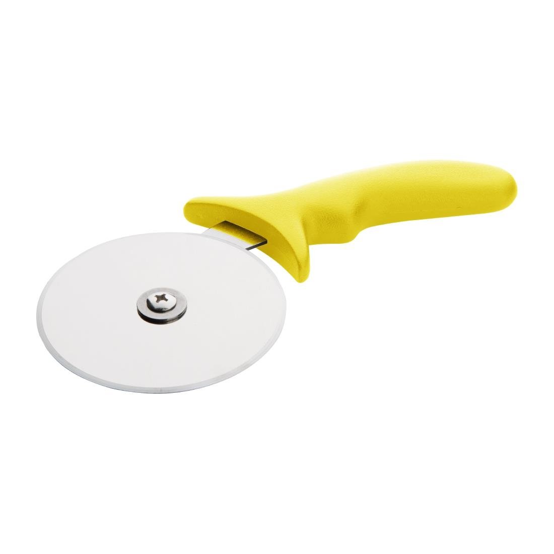 Hygiplas Pizza Wheel Yellow 100mm