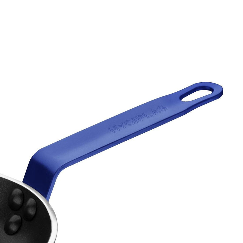 Hygiplas Frypan Aluminium Non-stick Teflon Platinum Plus Blue Handle - 200x35mm