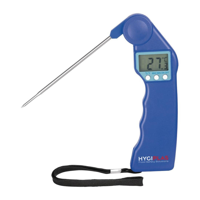Hygiplas Easytemp Colour Coded Blue Probe Thermometer