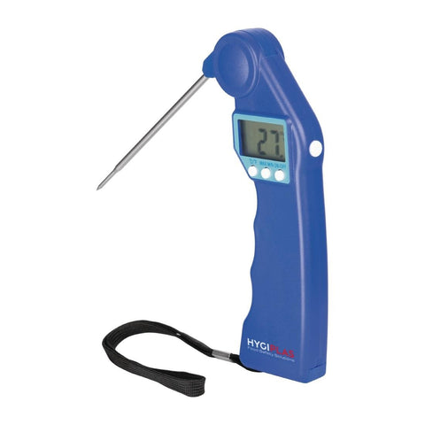 Hygiplas Easytemp Colour Coded Blue Probe Thermometer