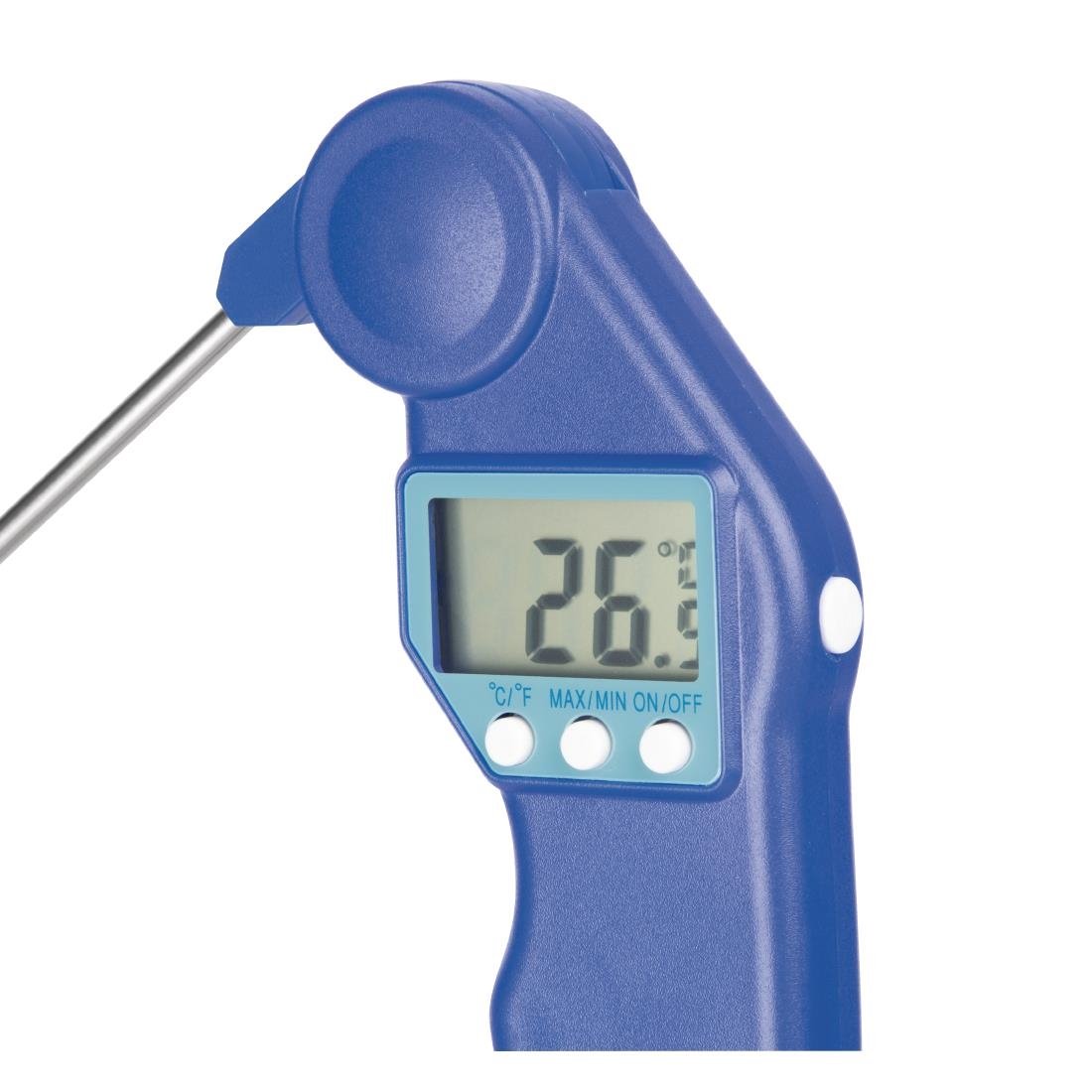 Hygiplas Easytemp Colour Coded Blue Probe Thermometer