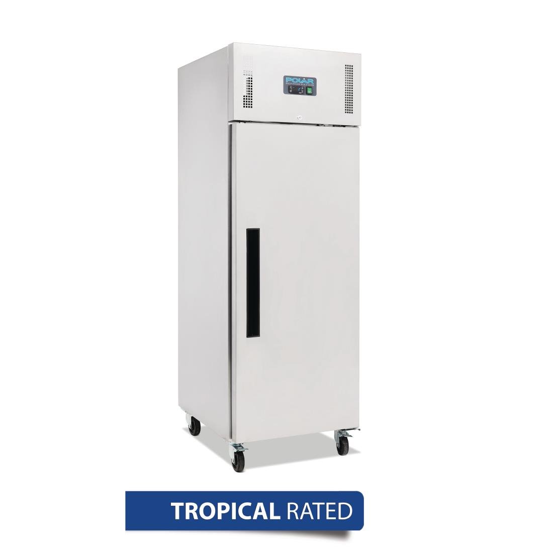 Polar G-Series Upright Fridge Stainless Steel 600Ltr