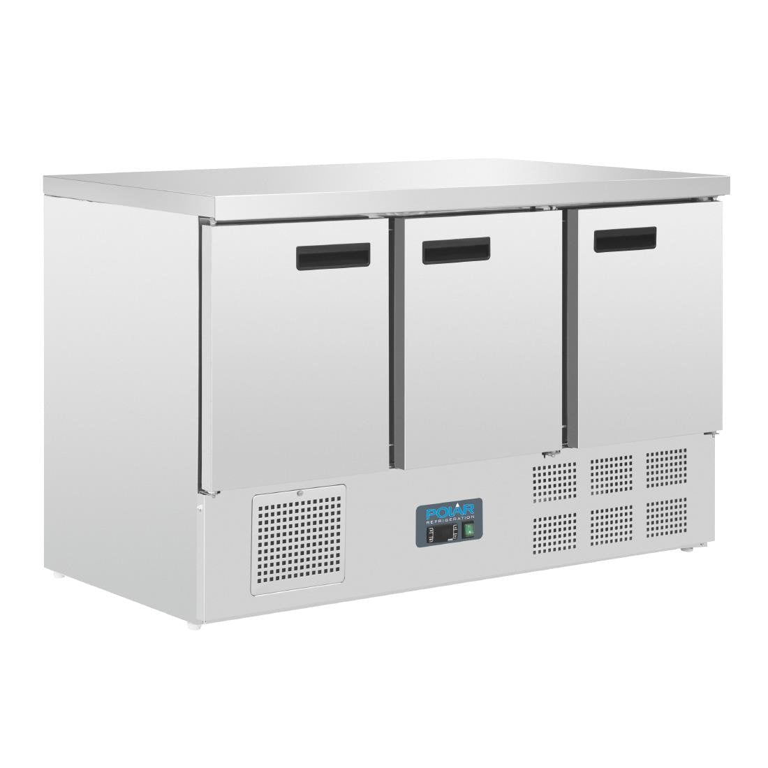 Polar G-Series 3 Door Counter Fridge 368Ltr