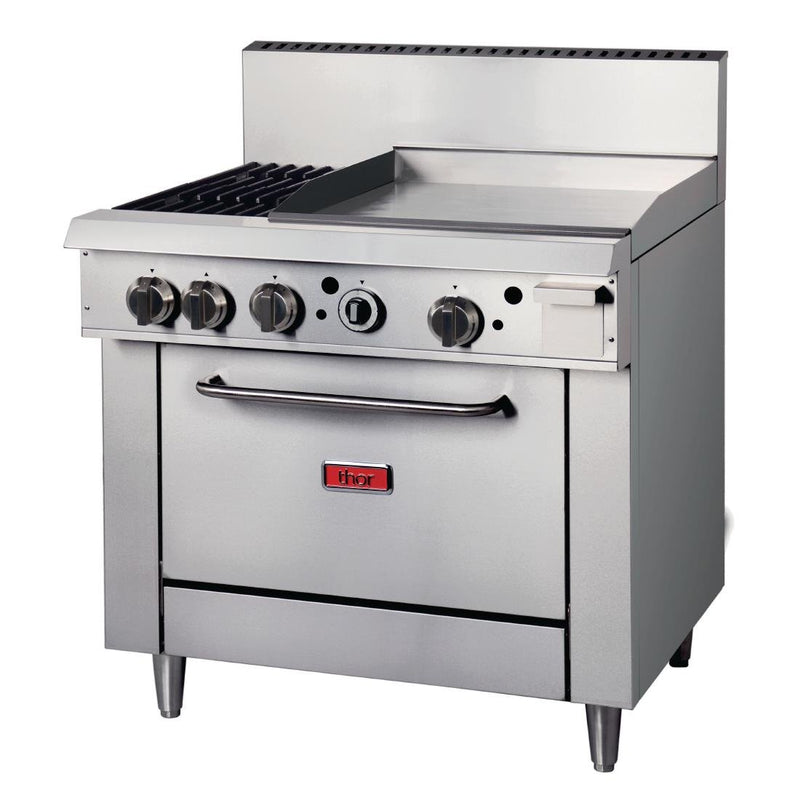 Thor 2 Burner Propane Gas Oven Freestanding Range with Griddle Plate