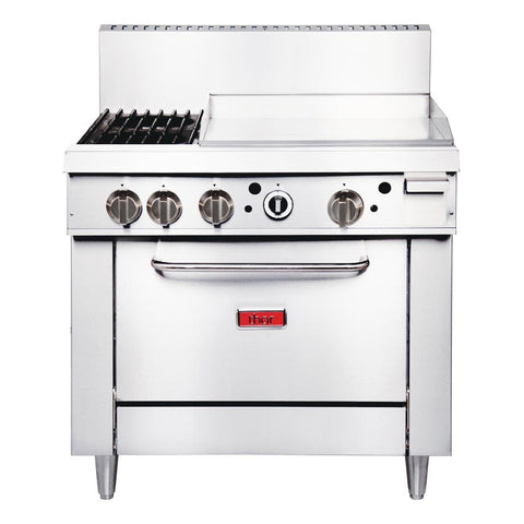 Thor 2 Burner Natural Gas Oven Freestanding Range with Griddle Plate