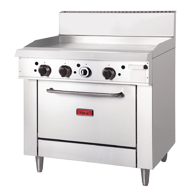 Thor Natural Gas Freestanding Oven Range with Griddle Plate