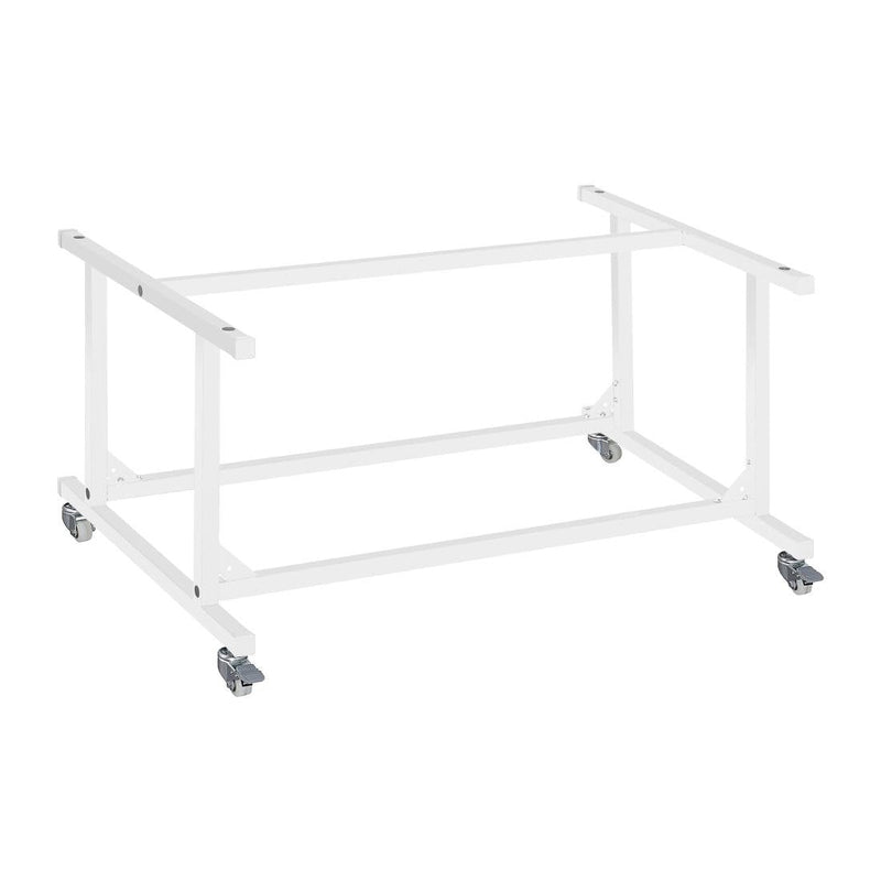 Polar Trolley Stand for G-Series Fish Display Serve Over Counter Fridge 255Ltr