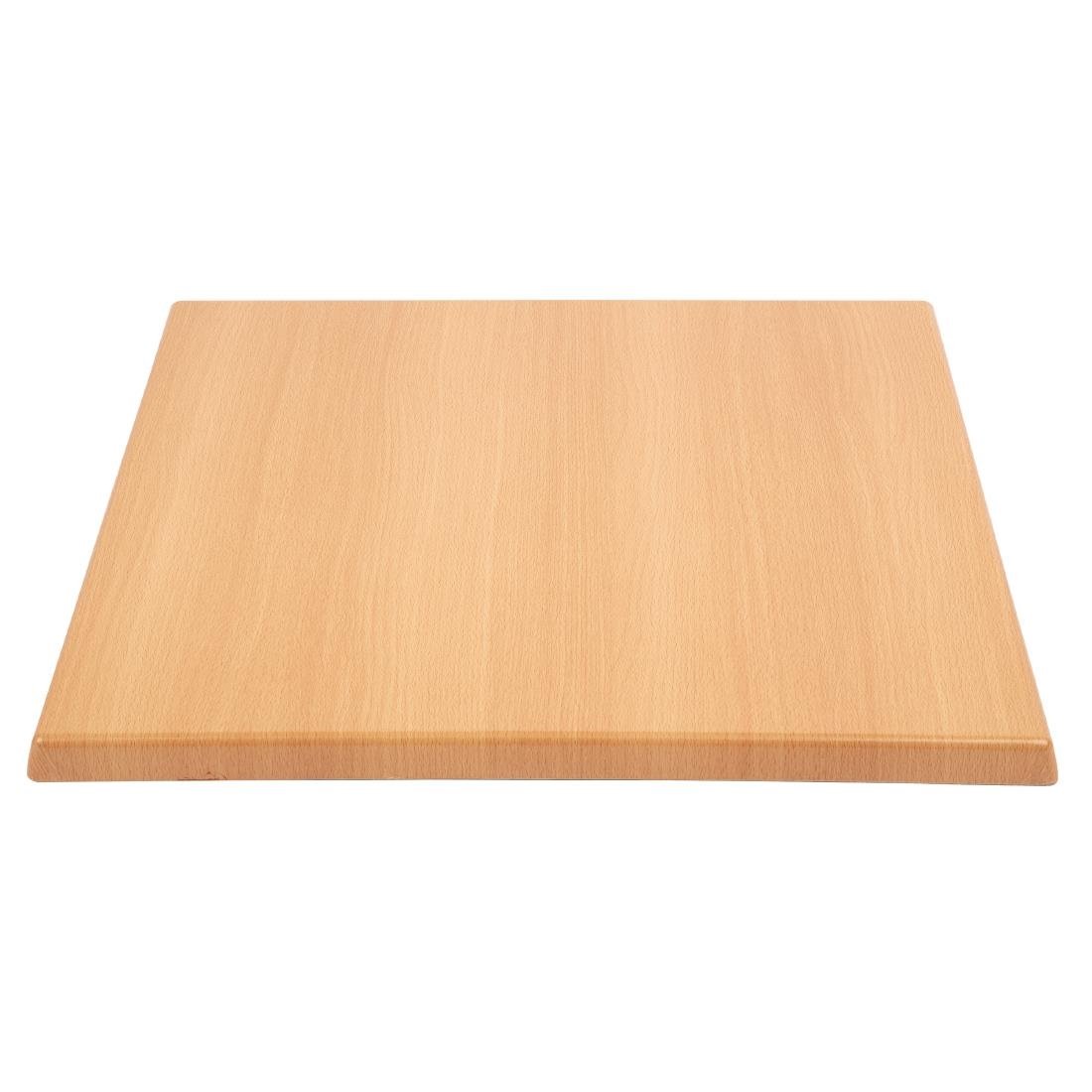 Bolero Square Table Top Beech 700mm