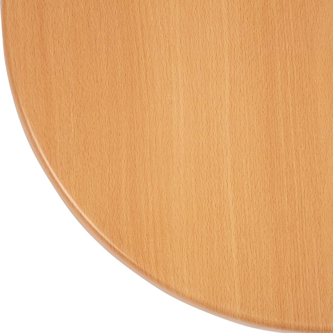 Bolero Round Table Top Beech 600mm