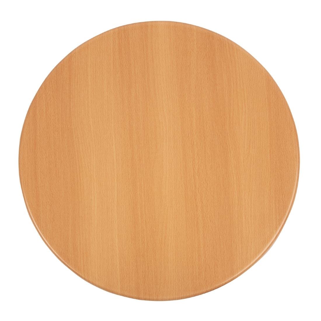 Bolero Round Table Top Beech 600mm