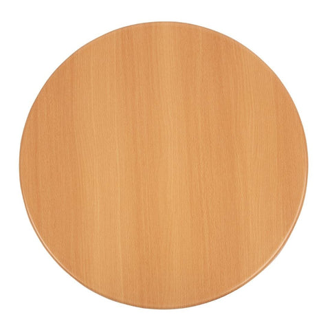 Bolero Round Table Top Beech 600mm