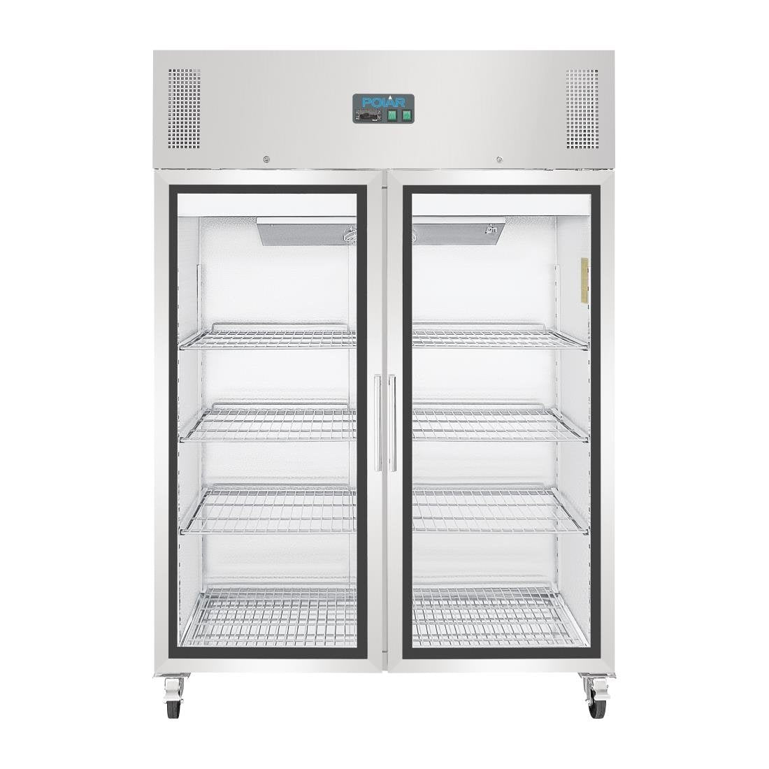 Polar G-Series Gastro Display Glass Door Fridge 1200Ltr