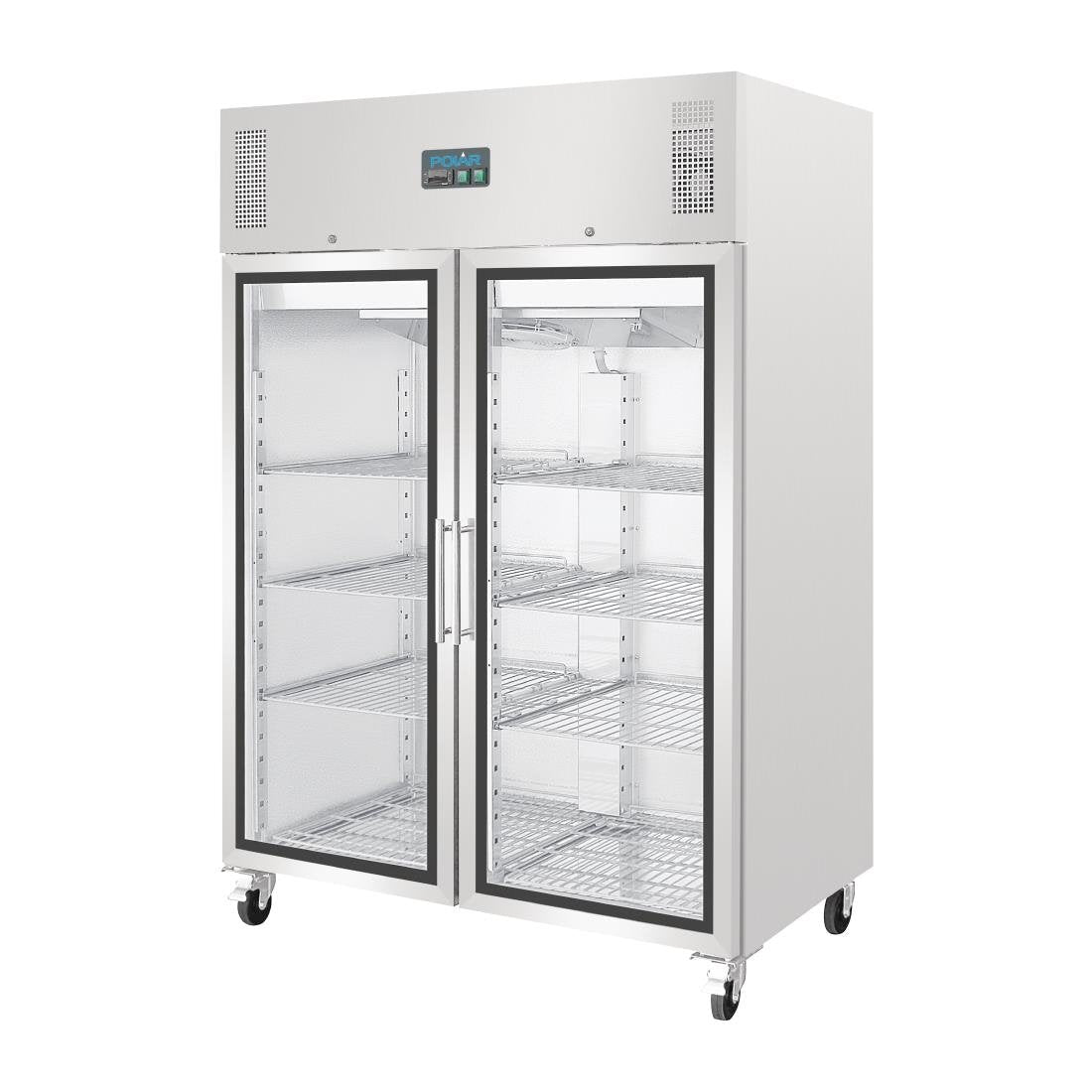 Polar G-Series Gastro Display Glass Door Fridge 1200Ltr