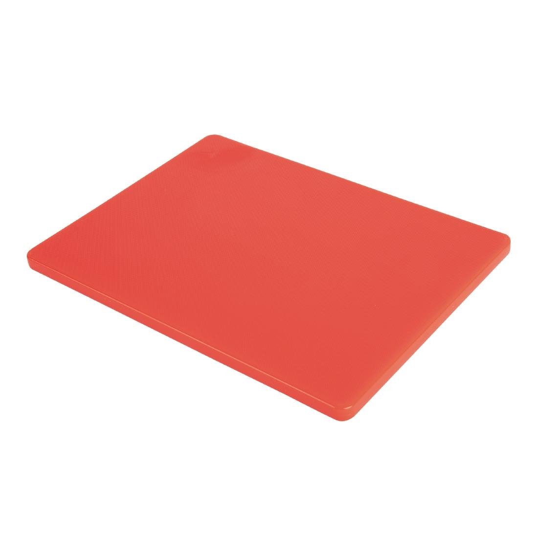 Hygiplas Low Density Chopping Board Red - 305x229x12mm