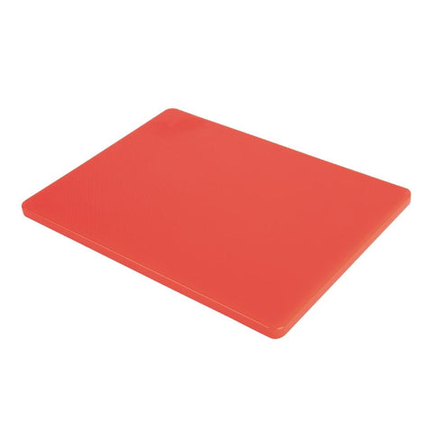 Hygiplas Low Density Chopping Board Red - 305x229x12mm