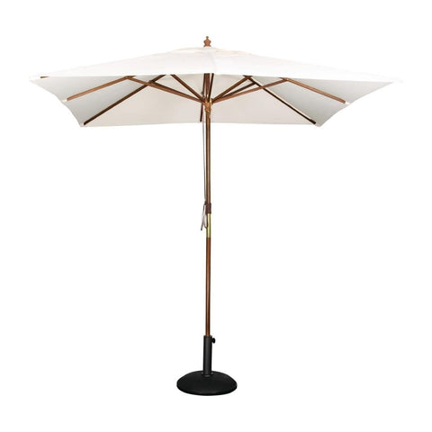 Bolero Square Outdoor Umbrella 2.5m Cream