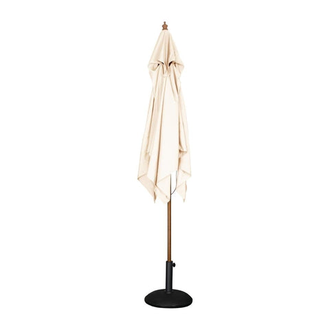 Bolero Square Outdoor Umbrella 2.5m Cream