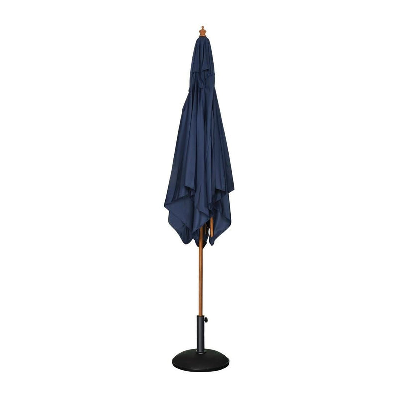 Bolero Square Outdoor Umbrella 2.5m Navy Blue
