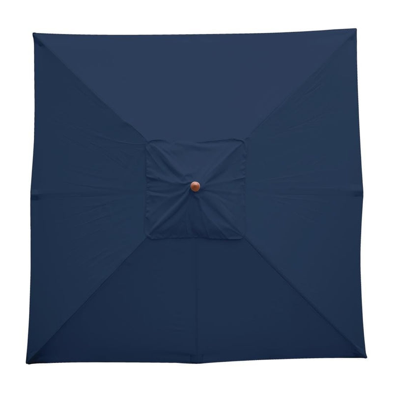 Bolero Square Outdoor Umbrella 2.5m Navy Blue