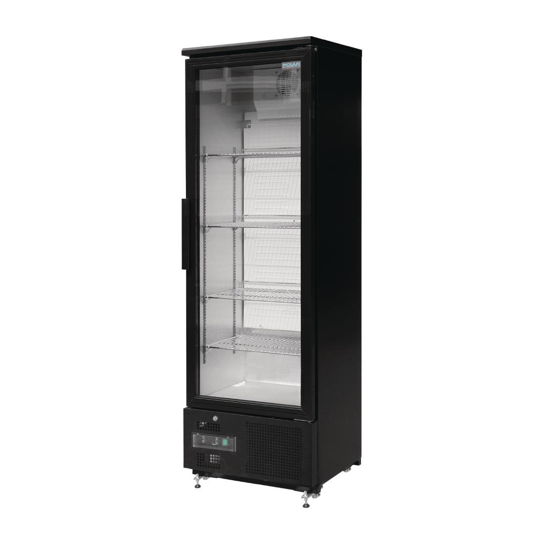 Polar G-Series Upright Back Bar Cooler with Hinged Door 307Ltr