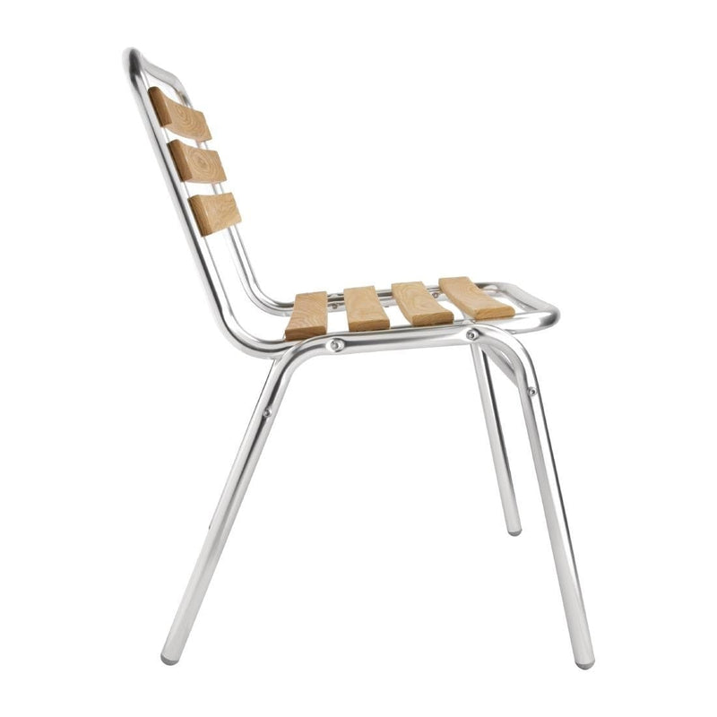 Bolero Ash Bistro Side Chair (Pack of 4)