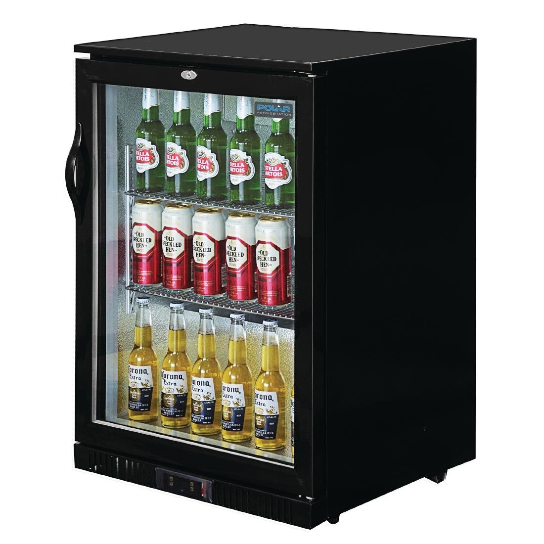 Polar G-Series Counter Back Bar Cooler with Hinged Door 138Ltr