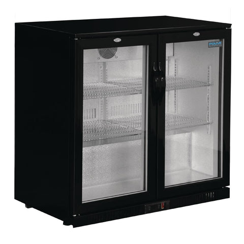 Polar G-Series Counter Back Bar Cooler with Hinged Doors 208Ltr