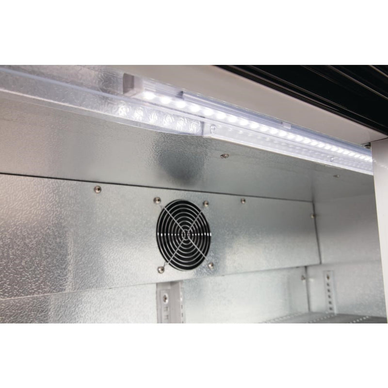 Polar G-Series Under Counter Back Bar Cooler with Sliding Doors 198Ltr