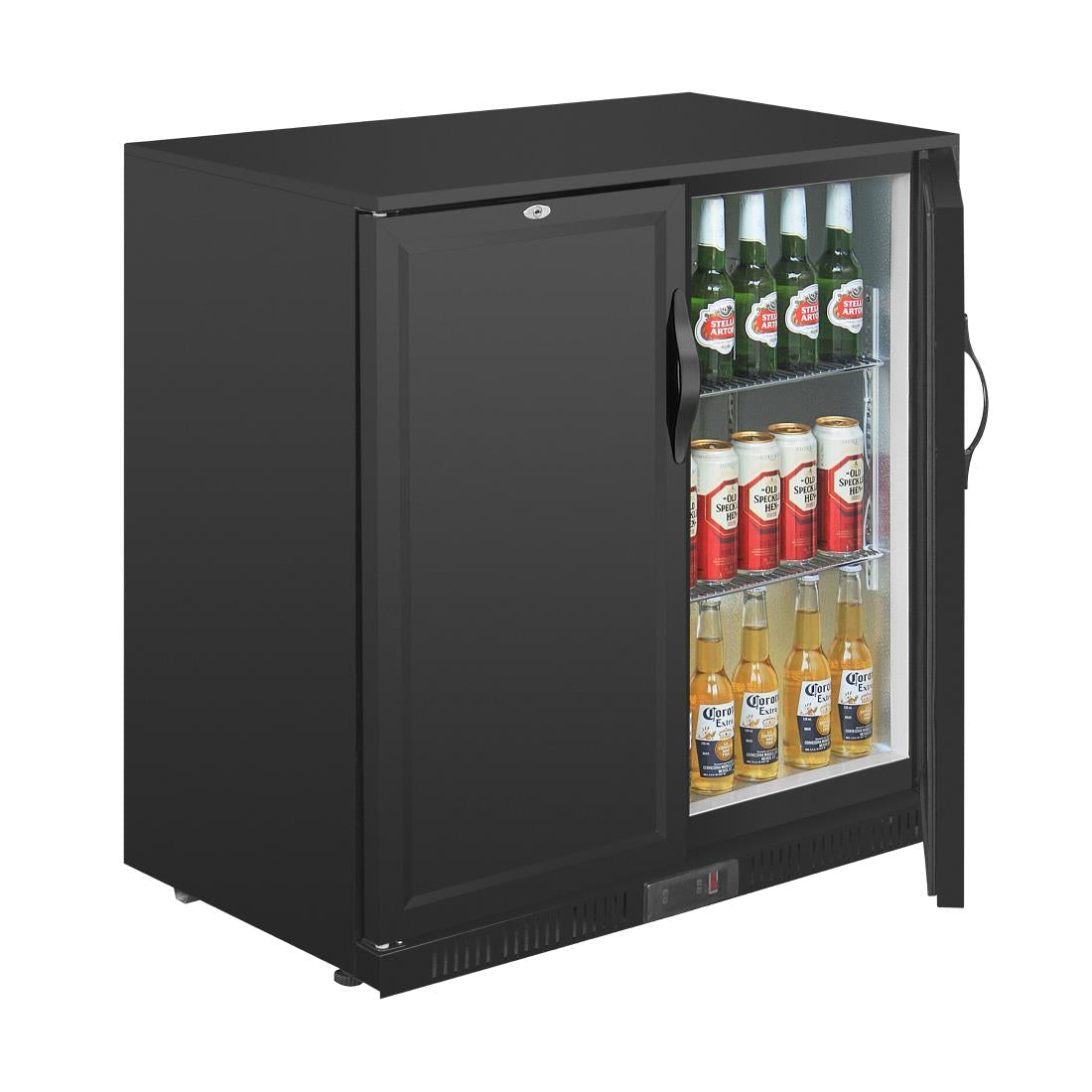 Polar G-Series Counter Back Bar Cooler with Solid Doors 208Ltr