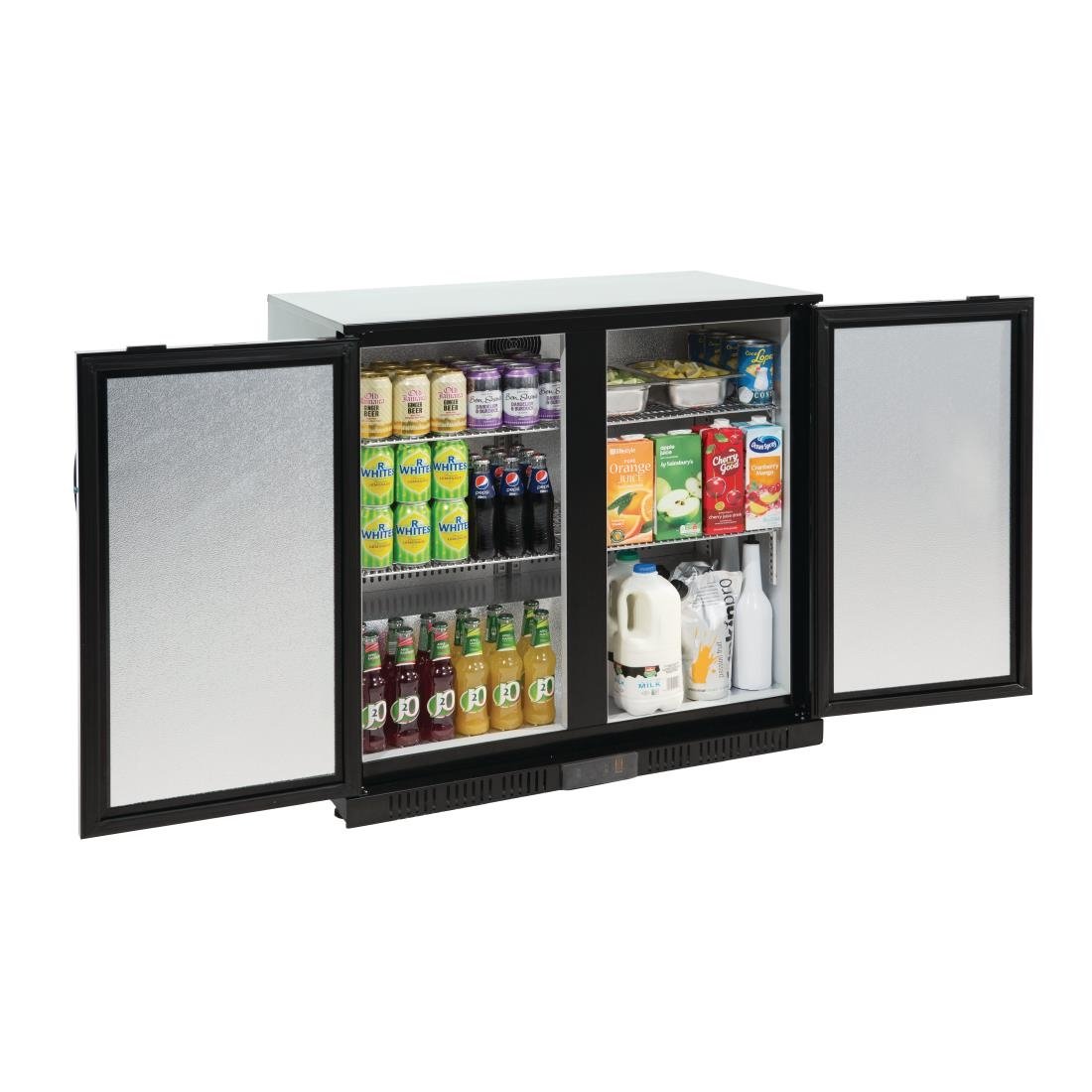 Polar G-Series Counter Back Bar Cooler with Solid Doors 208Ltr