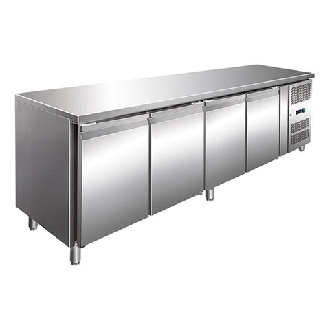 Thermaster Tropicalised 4 Door Gastronorm Bench Fridge GN4100TN