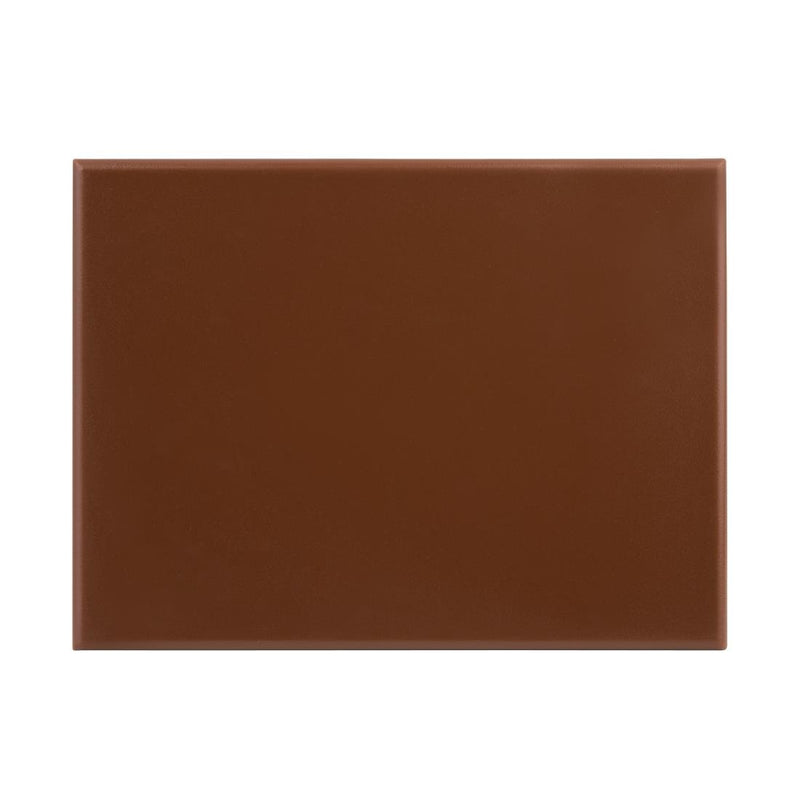 Hygiplas High Density Chopping Board Brown - 12x229x305mm