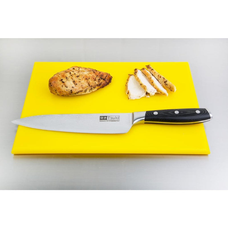 Hygiplas High Density Chopping Board Yellow - 12x229x305mm