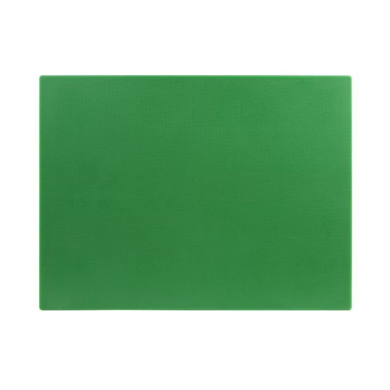 Hygiplas Low Density Chopping Board Green - 600x450x10mm