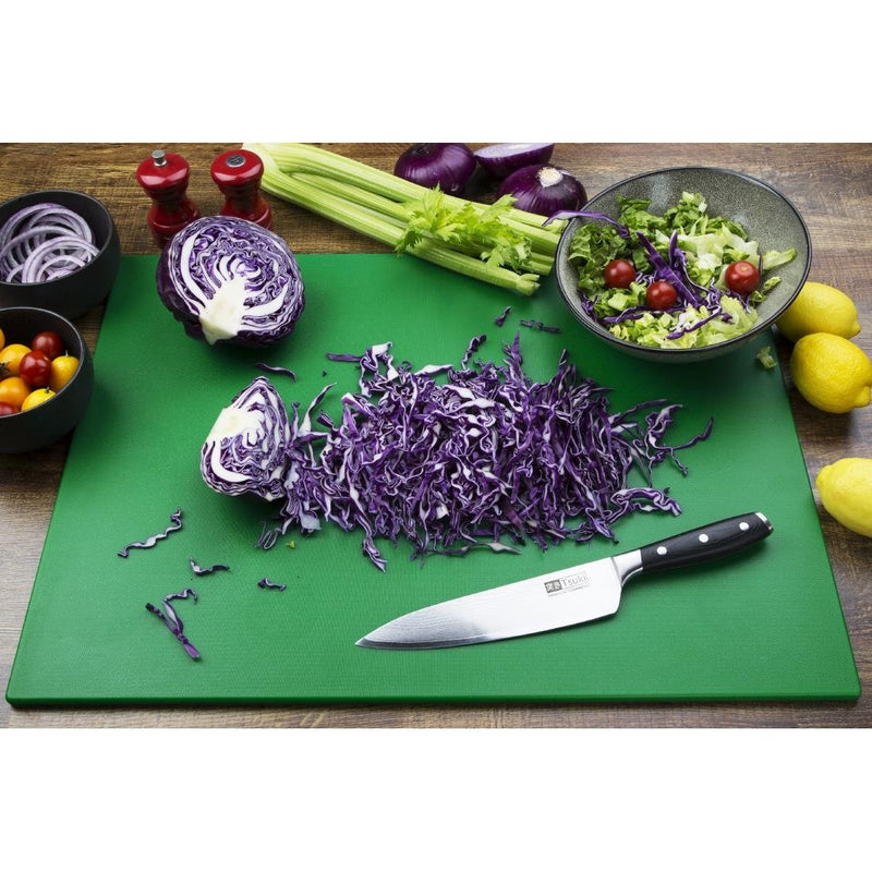 Hygiplas Low Density Chopping Board Green - 600x450x10mm