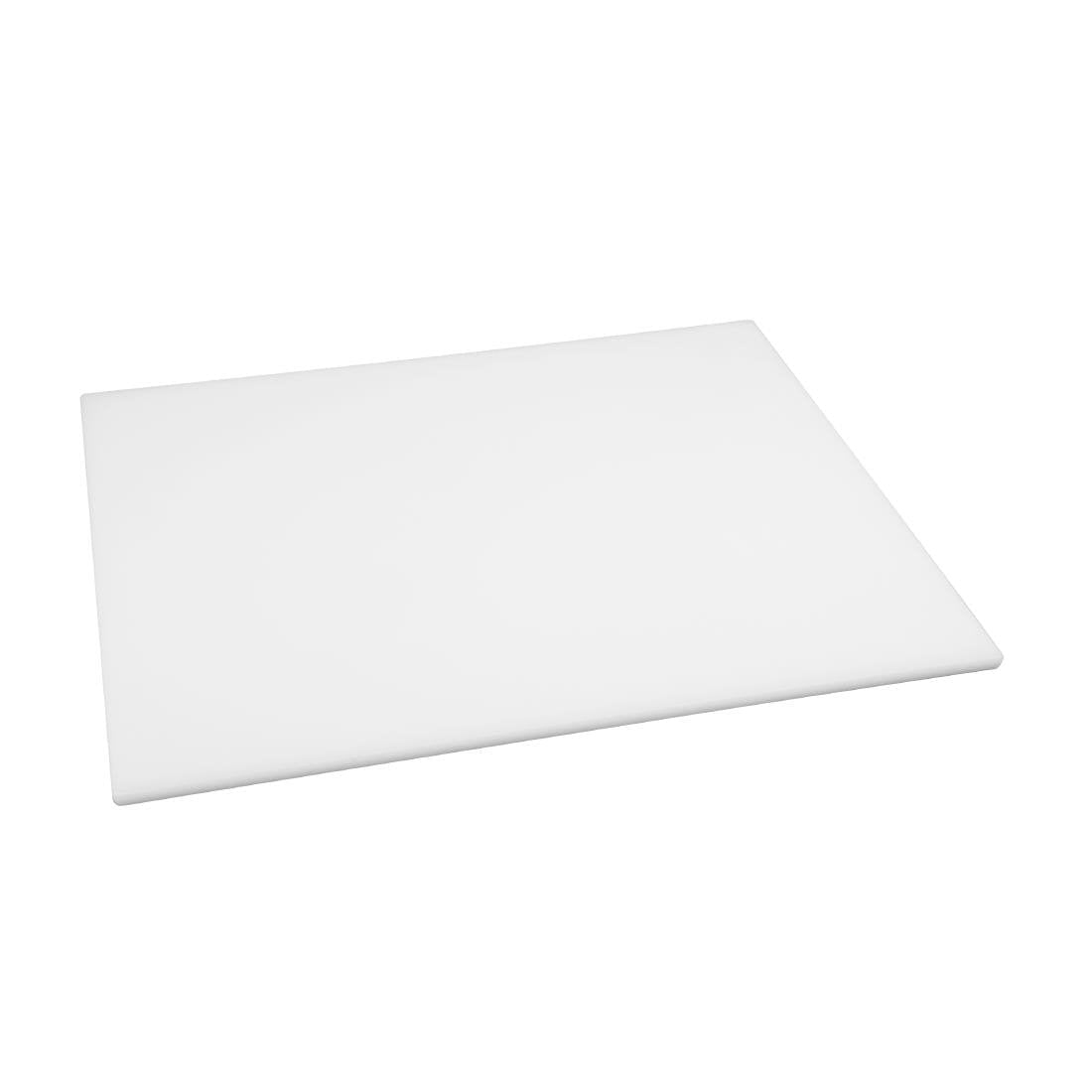 Hygiplas Low Density Chopping Board White - 600x450x10mm