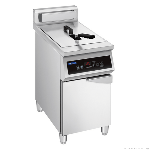 Electmax 700 Series Induction Single Fryer with Splashback IFS7-30L