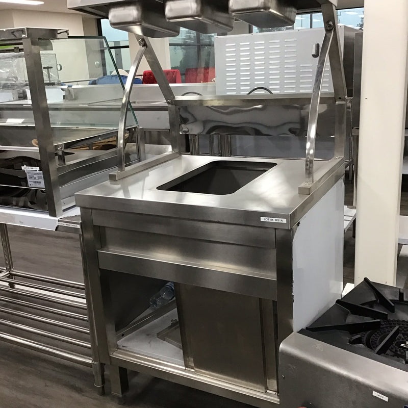 Single Pan Heated Bain Marie Cabinet BS1A