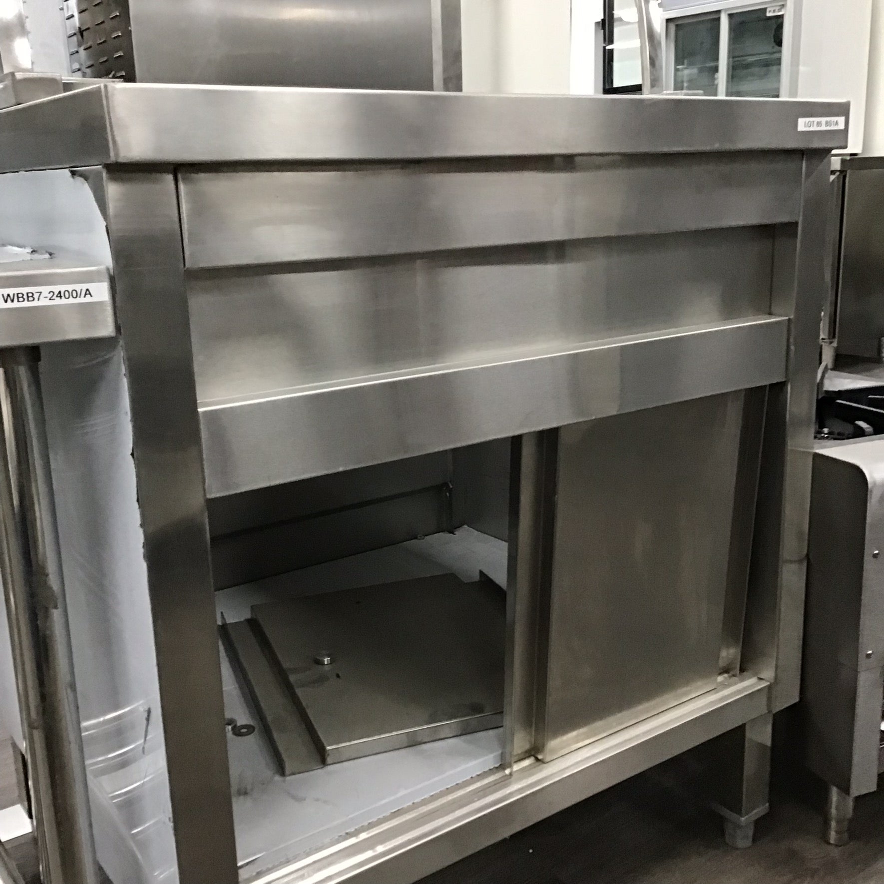 Single Pan Heated Bain Marie Cabinet BS1A