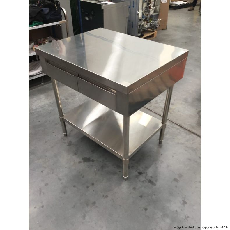 2NDs: Work bench with 2 Drawers and Undershelf SWBD-7-0900-NSW1573