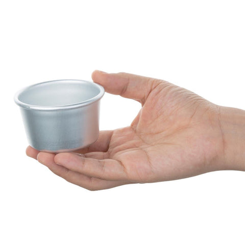 Vogue Aluminium Mini Dariole Moulds 100ml (Pack of 6) - K514